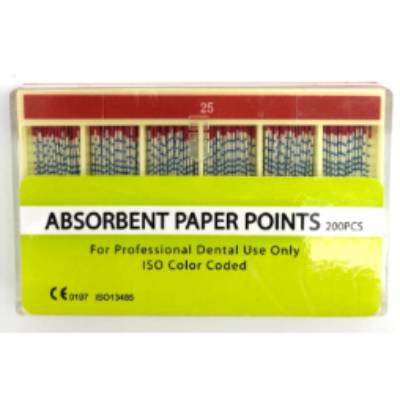 ABSORBENT PAPER POINTS No15 του Αγγλικού Οίκου Wellkan 200pcs